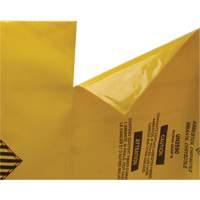 Hazardous Waste Liners, Asbestos, 40" L x 35" W, 3 mils - RMP Maintenance Products 