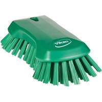 Brosse &agrave; main, Soies Tr&egrave;s ferme, Longueur de 9-1/10", Vert - Vikan 38942