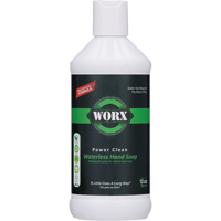 Power Clean Waterless Hand Soap, Liquid, 384 ml, Unscented - Worx 36-0613
