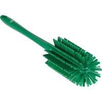 Brosse moyenne avec manche, Soies Ferme, Longueur de 17", Vert - Vikan 5382802