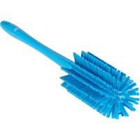Medium Brush with Handle, Stiff Bristles, 17" Long, Blue - Vikan 5382803