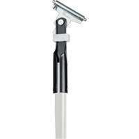Manche blanche pour vadrouille &agrave; &eacute;pousseter Clipper, Fibre de verre, 1" dia, 60" lo - M2 Professional DF-CL60F-WH