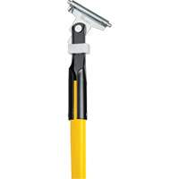 Manche jaune pour vadrouille &agrave; &eacute;pousseter Clipper, Fibre de verre, 1" dia, 60" lo - M2 Professional DF-CL60F-YE