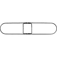 Cadre pour vadrouille &agrave; &eacute;pousseter Clipper, 24", M&eacute;tal - M2 Professional DF-CL524