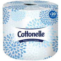 Papier hygi&eacute;nique professionnel Cottonelle, 2 Pli, 451 Feuilles/Rouleu, Blanc - Kimberly-Clark 13135-03