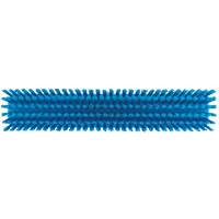 Push Broom Head, Fine/Stiff Bristles, 16-1/2", Polyester/Polypropylene, Blue - Vikan 31753