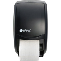 Universal Bath Tissue Dispenser, Multiple Roll Capacity - San Jamar DB350_
