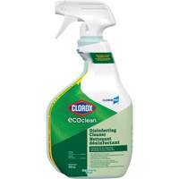 CloroxPro Clorox EcoClean Disinfecting Cleaner, 946 ml, Trigger Bottle - Clorox 55938
