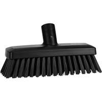 Balai compact pour murs et terrasses, Crins Ferme, 8-9/10", Polyester/Polypropyl&egrave;ne, Noir - Vikan 70429