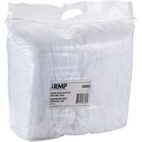 Wiper Rags, White, 10 lbs. - RMP Maintenance Products 