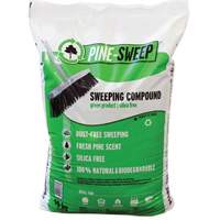 Pine Sweep Biodegradable Sweeping Compound, Bag, 44 lbs. (20 kg) -  