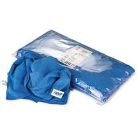 Chiffon de d&eacute;poussi&eacute;rage et nettoyage, Microfibre, Bleu - Produits d’entretien RMP 