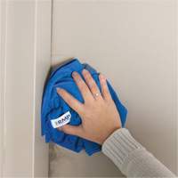 Chiffon de d&eacute;poussi&eacute;rage et nettoyage, Microfibre, Bleu - Produits d’entretien RMP 