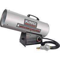 Radiateur &agrave; air puls&eacute; pour chantier, Entrepreneur, Propane, 125 000 BTU/H - King Canada KPH-125