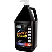 Nettoyant &agrave; mains avec exfoliant en coquille de noyer Nutty Scrub, Pierre ponce, 3,5 L, Bouteille, Sans parfum - Grime Eater 22-04
