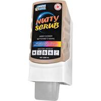 Nettoyant &agrave; mains avec exfoliant en coquille de noyer Nutty Scrub, Pierre ponce, 2000 ml, Cartouche en plastique, Sans parfum - Grime Eater 22-70