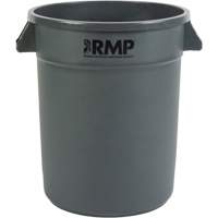 Garbage Bin, Polyethylene, 20 US gal. - RMP Maintenance Products 