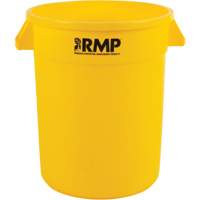 Garbage Bin, Polyethylene, 20 US gal. - RMP Maintenance Products 