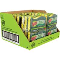 &eacute;ponge &agrave; r&eacute;curer pour les travaux intenses Scotch-Brite, &agrave; r&eacute;curer, 2-3/5" la x 4-2/5" l - 3M HD-3-12-CA