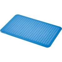 Tapis antimicrobien et antifatigue 526 Sani-Flex, Rugueux/Textur&eacute;, 2' x 3' x 1/2", Bleu, Nitrile/Caoutchouc - Notrax 526S0023BU
