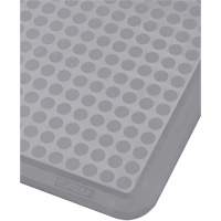 526 Sani-Flex Antimicrobial Anti-Fatigue Mat, Pebbled/Textured, 2' x 3' x 1/2", Grey, Nitrile/Rubber - Notrax 526S0023GY