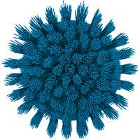 Brosse ronde HyDrive pour perceuse, Soies Tr&egrave;s ferme, Longueur de 3-1/10", Bleu - Vikan 87003