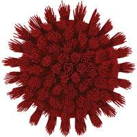 Brosse ronde HyDrive pour perceuse, Soies Tr&egrave;s ferme, Longueur de 3-1/10", Rouge - Vikan 87004