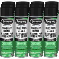Nettoyant pour pi&egrave;ces de freins Pro Line avec tr&egrave;s faible teneur en COV, Canette a&eacute;rosol - Sprayway SPRA069