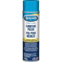 Pro Line Furniture Polish with Lemon Oil, 19 oz., Aerosol Can - Sprayway SPRA811