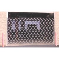 Barri&egrave;res de s&eacute;curit&eacute; galvanis&eacute;es repliables, Repliable simple fixe, 4' lo x 6' h d&eacute;ploy&eacute; - Illinois Engineered Products SSG465R