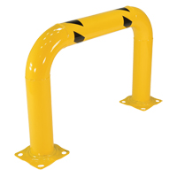 High Profile Machinery Guards, 3' W x 2' H, Yellow - Vestil HPRO-36-24-4