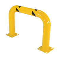 High Profile Machinery Guards, 3' W x 2' H, Yellow - Vestil HPRO-36-24-4