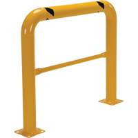 High Profile Machinery Guards, 4' W x 3.5' H, Yellow - Vestil HPRO-48-42-4