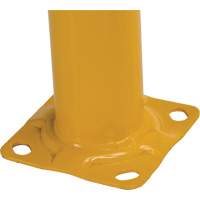 High Profile Machinery Guards, 4' W x 3.5' H, Yellow - Vestil HPRO-48-42-4