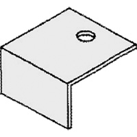 Curtain Partition Track End Stop - Duratrack 16ES
