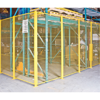Wire Mesh Partition Components - Universal Posts, 8-1/4' H - KLETON 