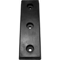 Molded Rubber Dock Guards, Rubber, 30" W x 4" D x 10" H - Ideal Warehouse Innovations 26-1120