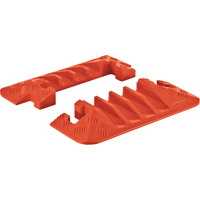 Capuchons d'extr&eacute;mit&eacute;s robuste pour Linebacker &agrave; 4 canaux - Checkers Industrial Products CPEC4X125-O