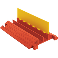 Protecteur de tuyaux robuste Linebacker, 2 canaux, 36" lo x 22" la x 4,13" h - Checkers Industrial Products CP2X325-Y/O