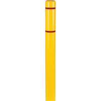 Polyethylene Bollard Covers, 4-1/2" Dia. x 64" L, Yellow - Innoplast BC464YR