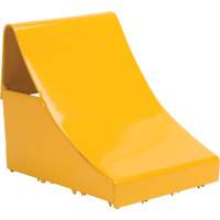 Ice Chocks, Steel, Yellow, 8" W x 10-1/2" D x 9-1/4" H - KLETON 