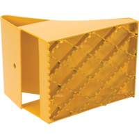 Ice Chocks, Steel, Yellow, 8" W x 10-1/2" D x 9-1/4" H - KLETON 