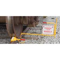 Single Rail Chock With Flag Rail Combo - Vestil SRC/FRC