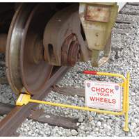 Flag Rail Chock - Vestil FRC-2