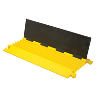 Protecteur de c&acirc;bles Bumble Bee, 5 canaux, 36" lo x 17,5" la x 2" h - Checkers Industrial Products BB5-125-T-B/Y