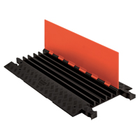 Guard Dog&reg; General Purpose Cable Protector, 5 Channels, 36" L x 19.75" W x 1.875" H - Checkers Industrial Products GD5X125-O/B