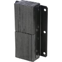 Laminated Dock Bumper, Vertical, Rubber, 13-1/4" W x 4-1/2" D x 20" H - Vestil V-1120-4.5