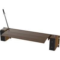 Mechanical Edge-O-Dock Leveler, 93" W, 66" Deck Width, 29" Span - Vestil FM-2066