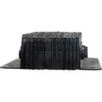 Laminated Dock Bumpers, Vertical, Rubber, 11" W x 4" D x 20" H - KLETON 