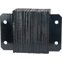 Laminated Dock Bumpers, Horizontal, Rubber, 12" W x 6" D x 10" H - KLETON 